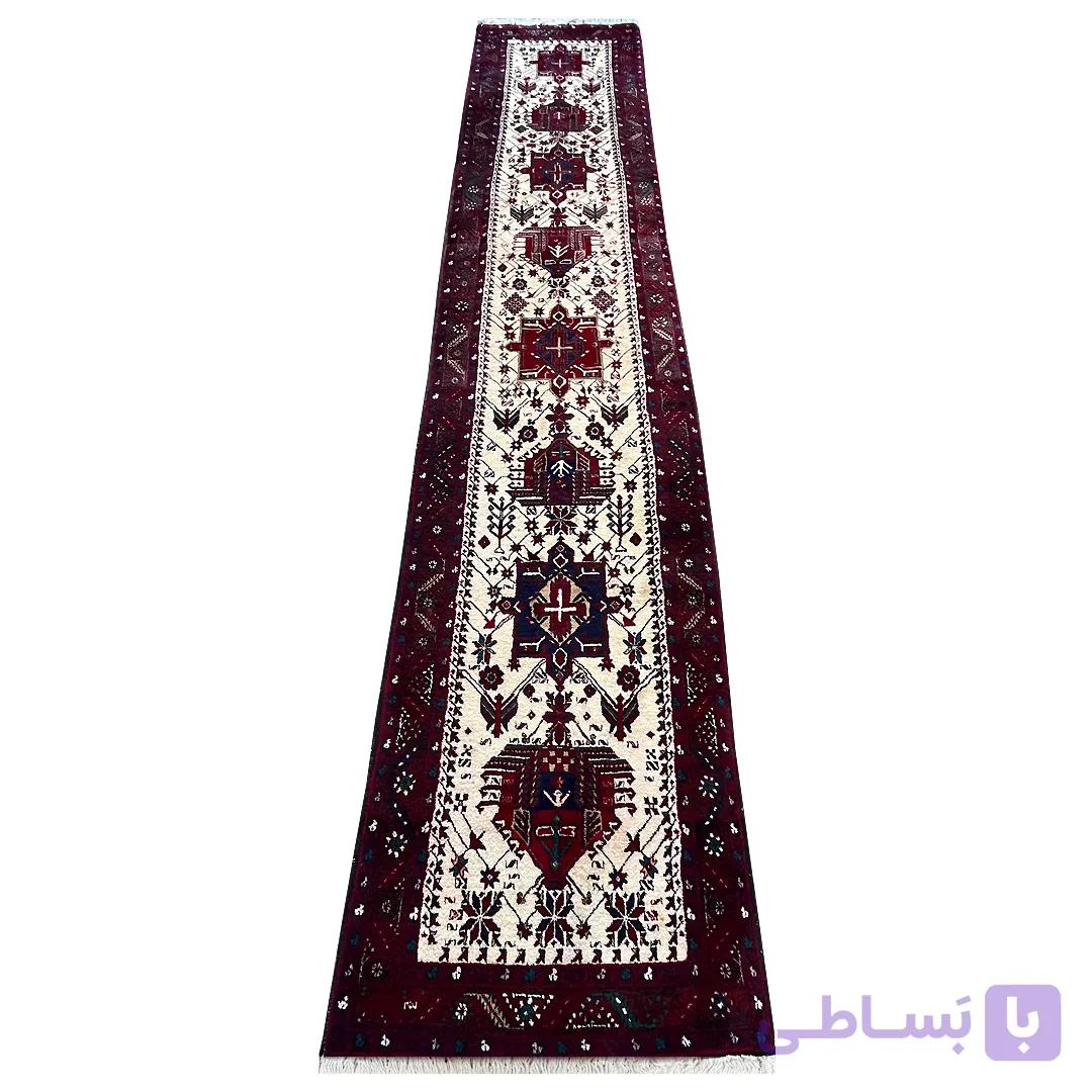 فرش دستباف کناره هریس قرجه – فرش امین (کد15874) — تصویر 1