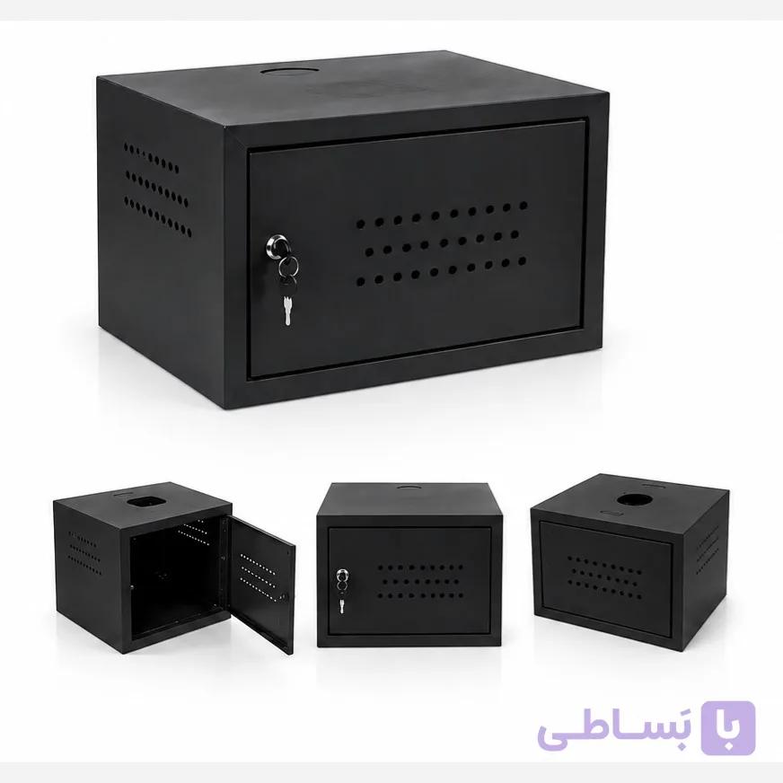 رک دیواری 4 یونیت با درب فلزی