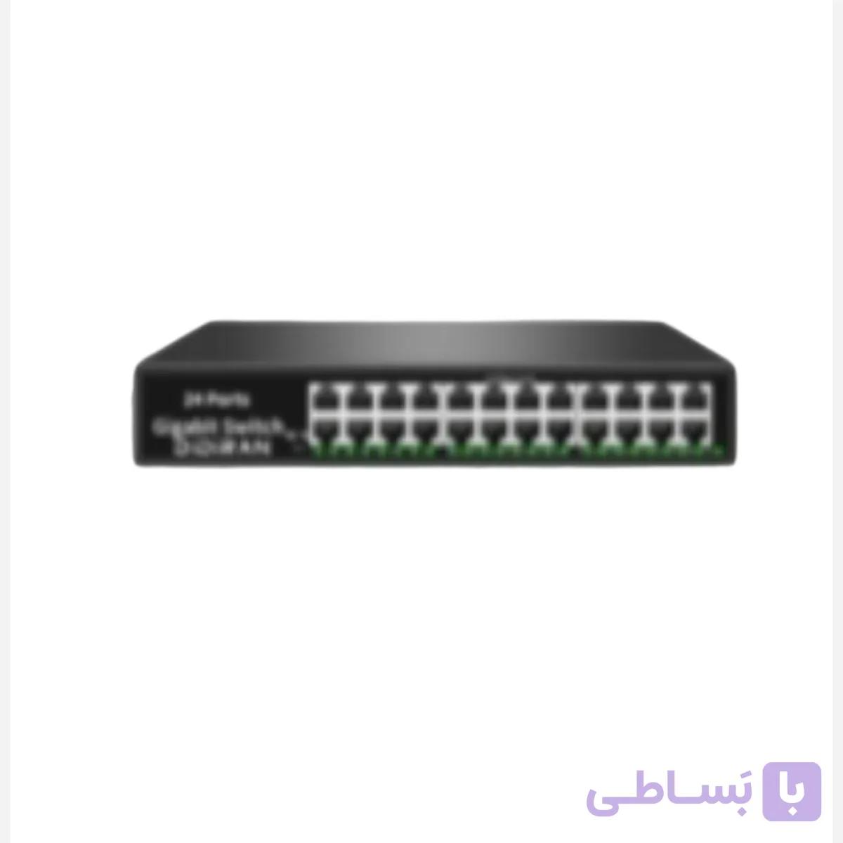 سوییچ 24 پورت مدل SW 1024 G دوربین مداربسته IP با نوع پورت lan