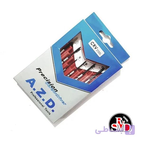 پیچ گوشتی ساعتی ۶ عددی AZD — تصویر 1
