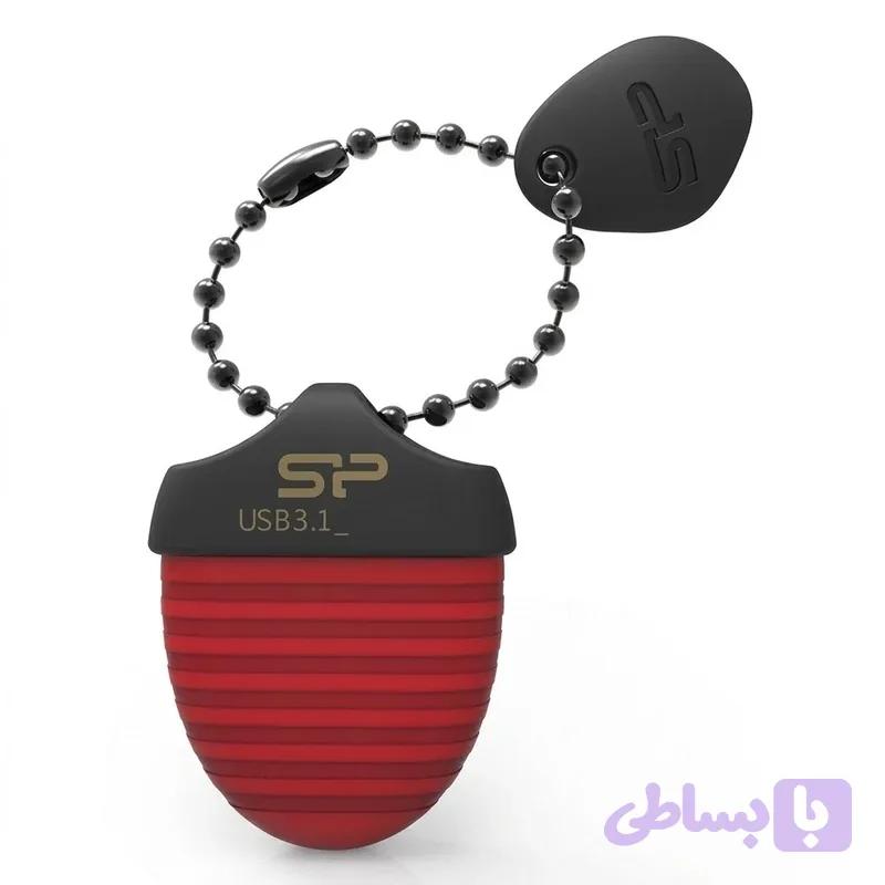 فلش مموری سیلیکون پاور مدل Jewel J30 ظرفیت 64 گیگابایت، رابط USB 3.1، مقاوم در برابر نفوذ مایعات، غبار و شوک، سازگار با ویندوز، مک و لینوکس، بدنه پلاستیکی با کیفیت