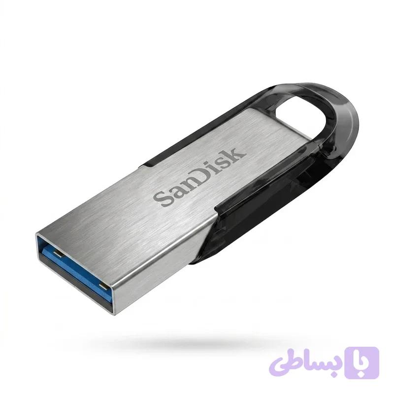 فلش مموری سن‌دیسک مدل CZ73 ظرفیت 128 گیگابایت با بدنه فلزی، رابط USB 3.0 و سرعت انتقال 150 مگابایت بر ثانیه، سازگار با کامپیوتر، لپ‌تاپ، گوشی و تلویزیون