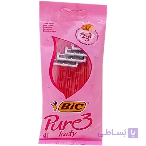 ژیلت بیک مدل pure3 lady