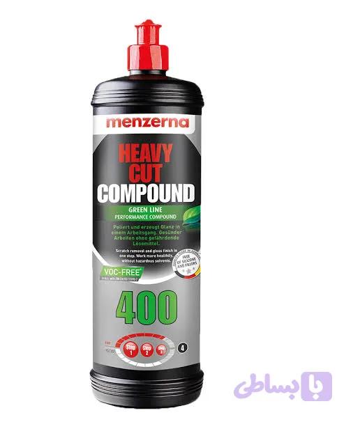 پولیش زبر 400 سبز 1 لیتری منزرنا مدل Menzerna Heavy Cut 400 Green Line 1L