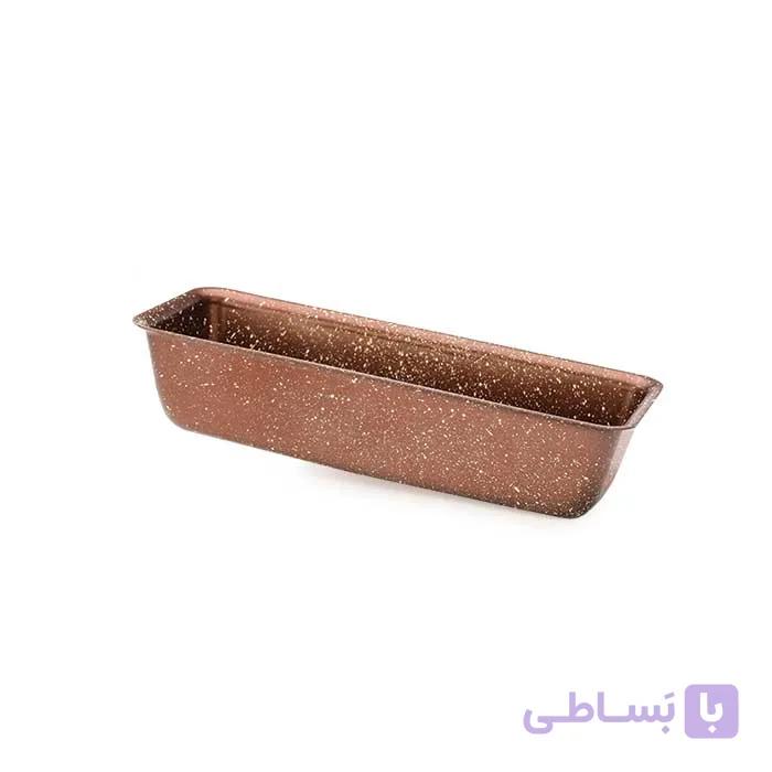 قالب کیک بیضی متوسط با پوشش گرانیت زرساب