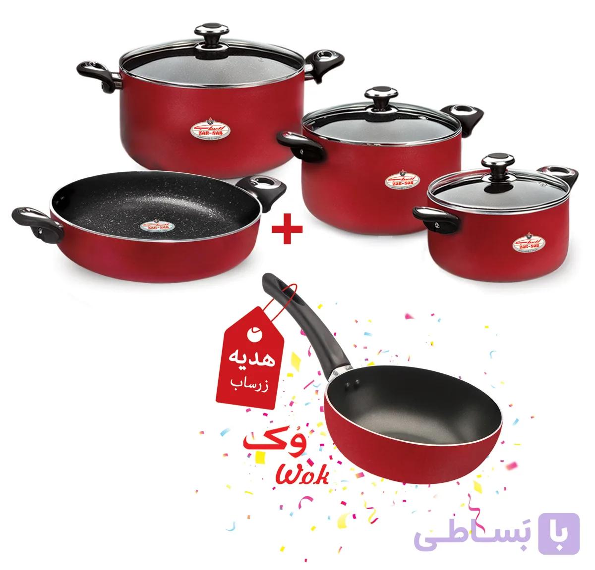 سرویس 7 پارچه گرانیتا زرساب — تصویر 1