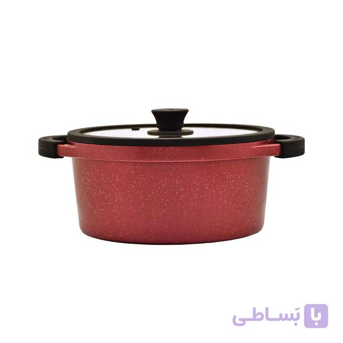 قابلمه کوتاه مُنارک پلاس قطر 28 سانت زرساب — تصویر 1