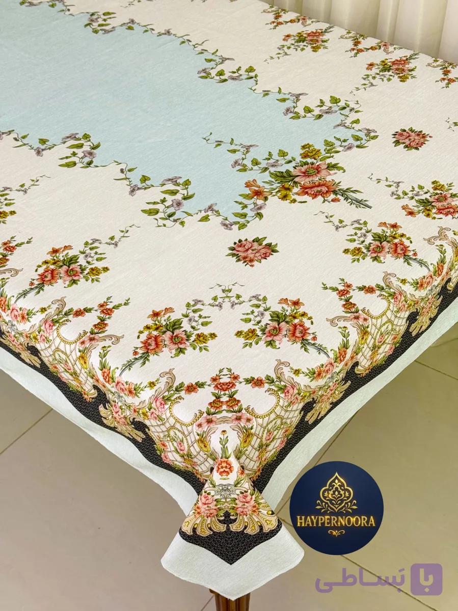سفره پارچه ای (طرح پریزاد) جنس مخمل ابریشم صد لک