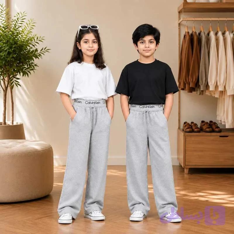 شلوار جاگر اسپرت دخترانه و پسرانه دورس گلکسی — تصویر 1
