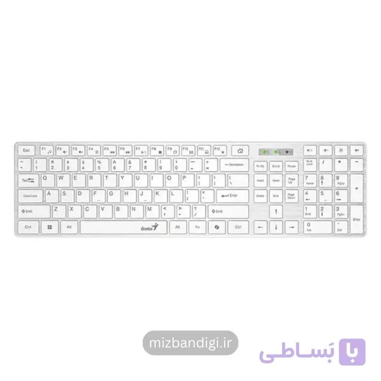 کیبورد سیمی جنیوس مدل Slim Star 126 — تصویر 1