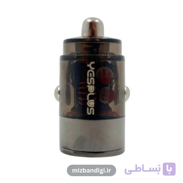 شارژر فندکی 65w دو پورت یس پلاس مدل YS-1220 — تصویر 1