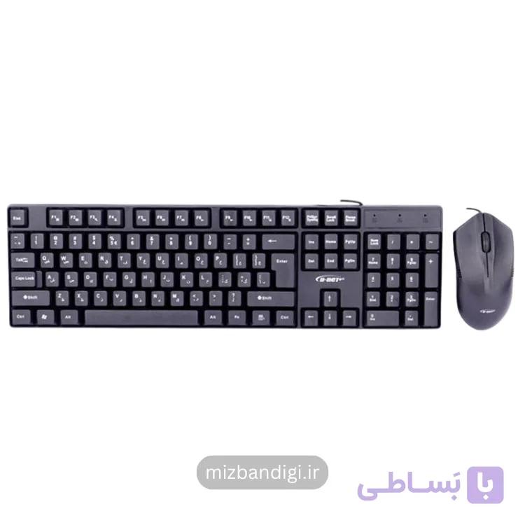 کیبورد و ماوس دی نت مدل DT-1101 — تصویر 1