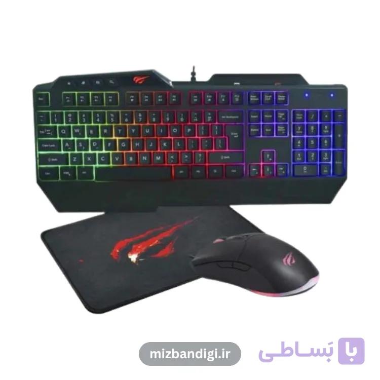 ست موس و کیبورد گیمینگ هویت مدل  KB889CM — تصویر 1