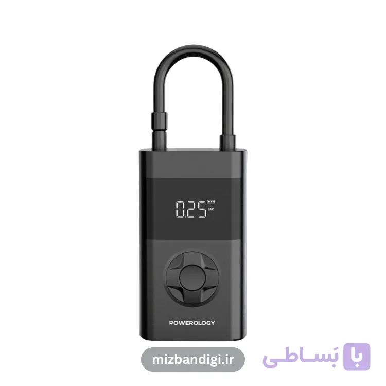 پمپ باد و پاوربانک پاورولوژی مدل PPBCHA55 Ultra Portable — تصویر 1