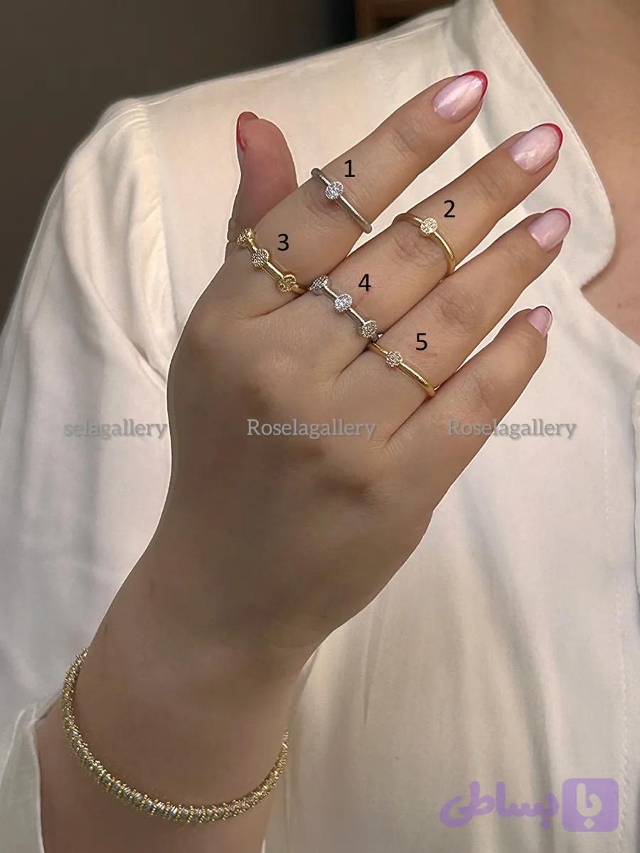 انگشتر طرح طلا #7