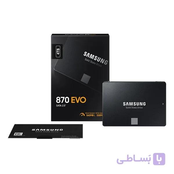 اس اس دی اینترنال SATA III سامسونگ مدل EVO 870 ظرفیت 500 گیگابایت — تصویر 1