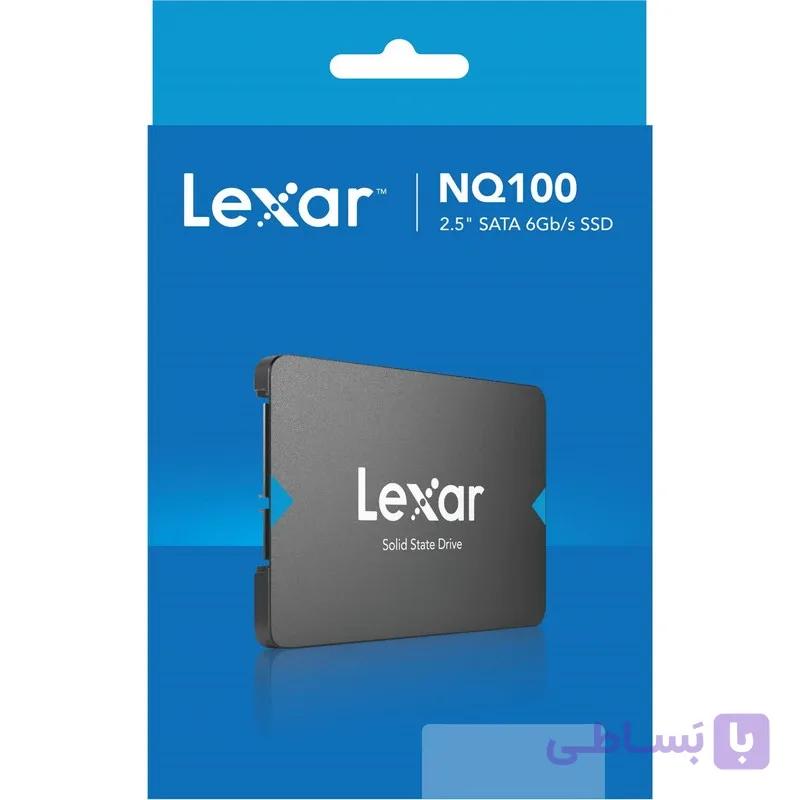 اس اس دی اینترنال لکسار مدل NQ100 SATA III ظرفیت 256 گیگابایت — تصویر 1