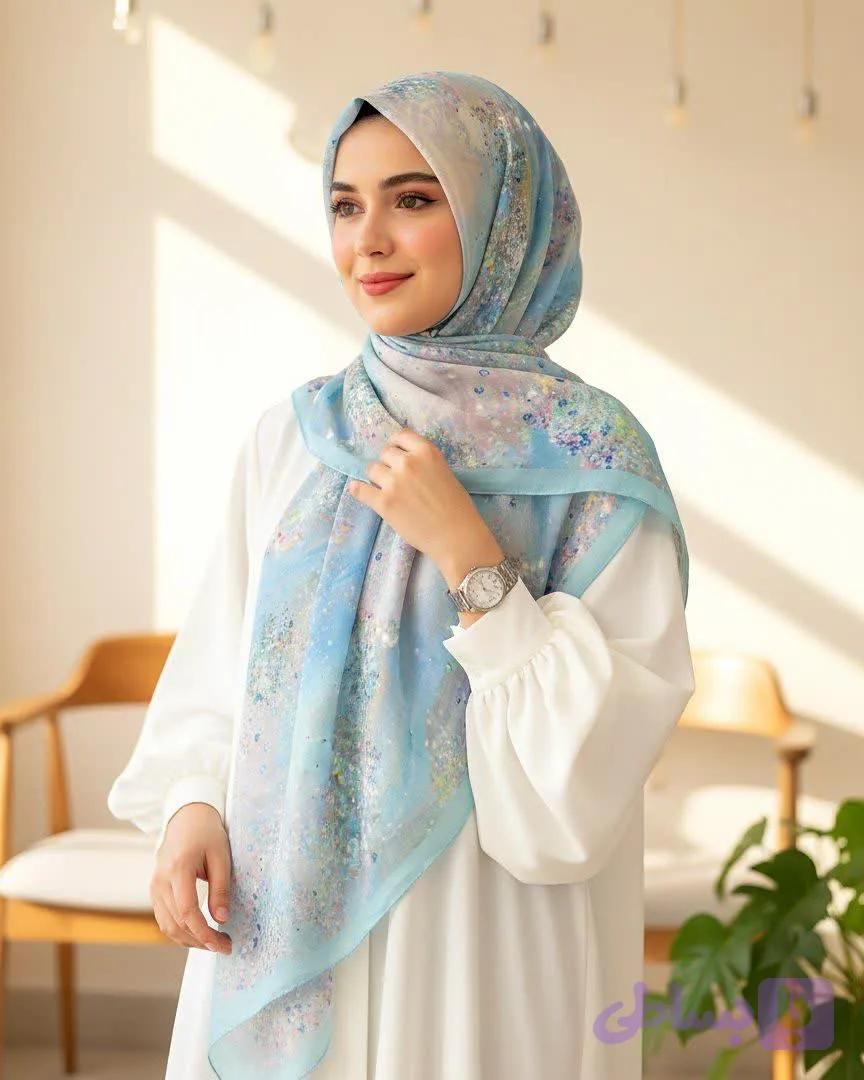 روسری نخی کد 029