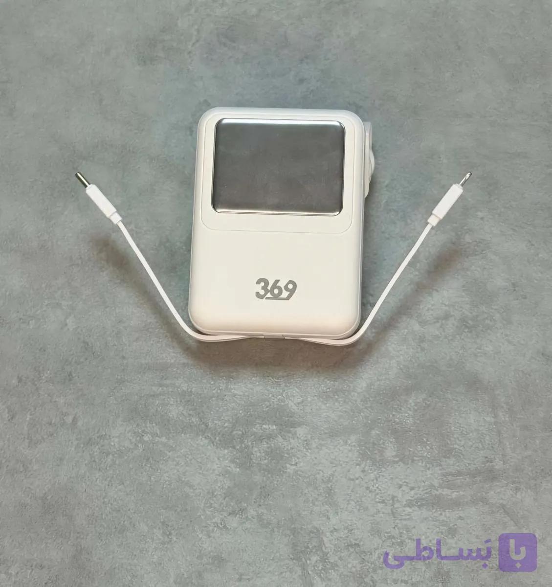پاور بانک 369 ظرفیت 10000 مدل p2 با قابلیت وایرلس