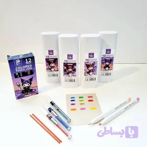 مداد رنگی اتودی ۱۲ رنگ اپیج پرودون طرح کرومی — تصویر 1