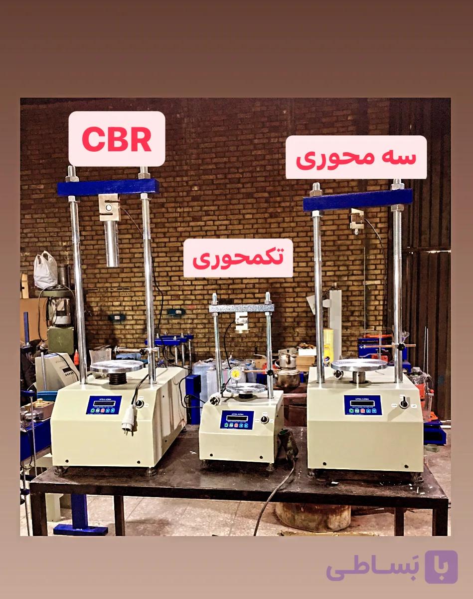دستگاه CBR خاک لدسل سه تن دیجیتال کپی