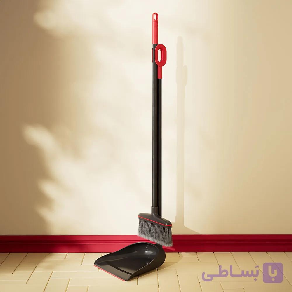 ست جارو خاک انداز ایستاده مهسان مدل کلیک — تصویر 1