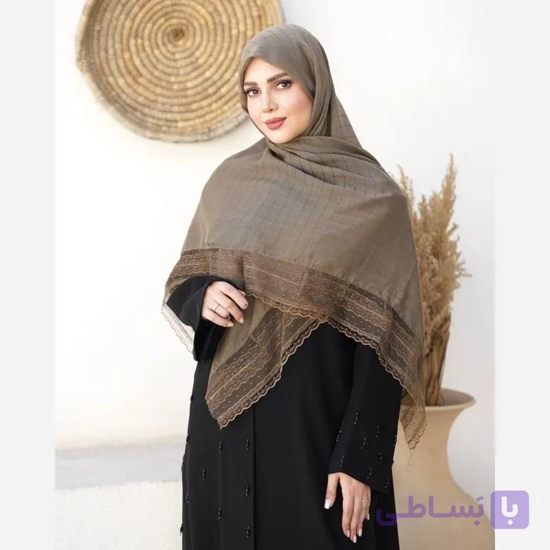 روسری نخی دورگیپور قواره 140