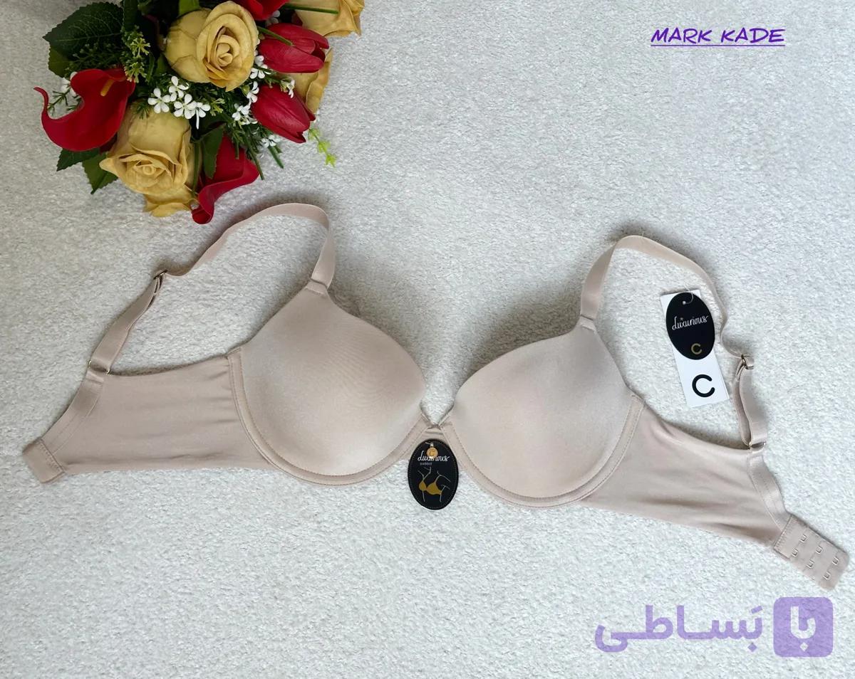سوتین زنانه اورجینال اسفنجی میکروفایبر ضد حساسیت سایز 65D