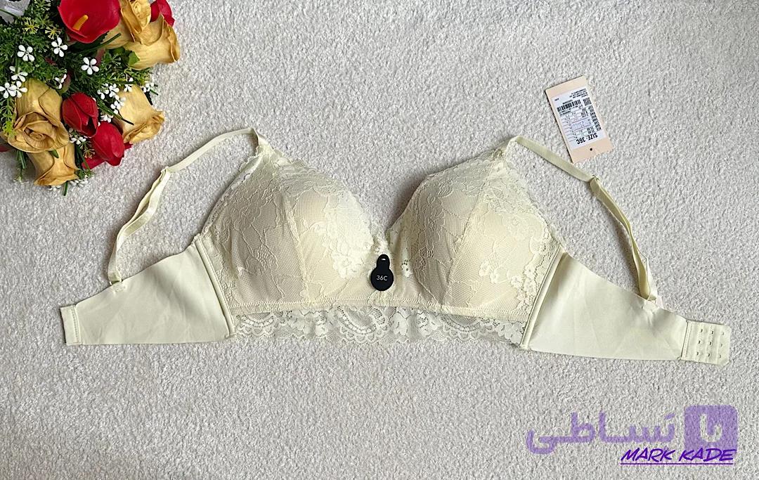 سوتین زنانه پوشاپ دار مکس انگلیس (Max) | مدل 80C اسفنجی | لیفت دهنده و حجم دهنده - اورجینال
