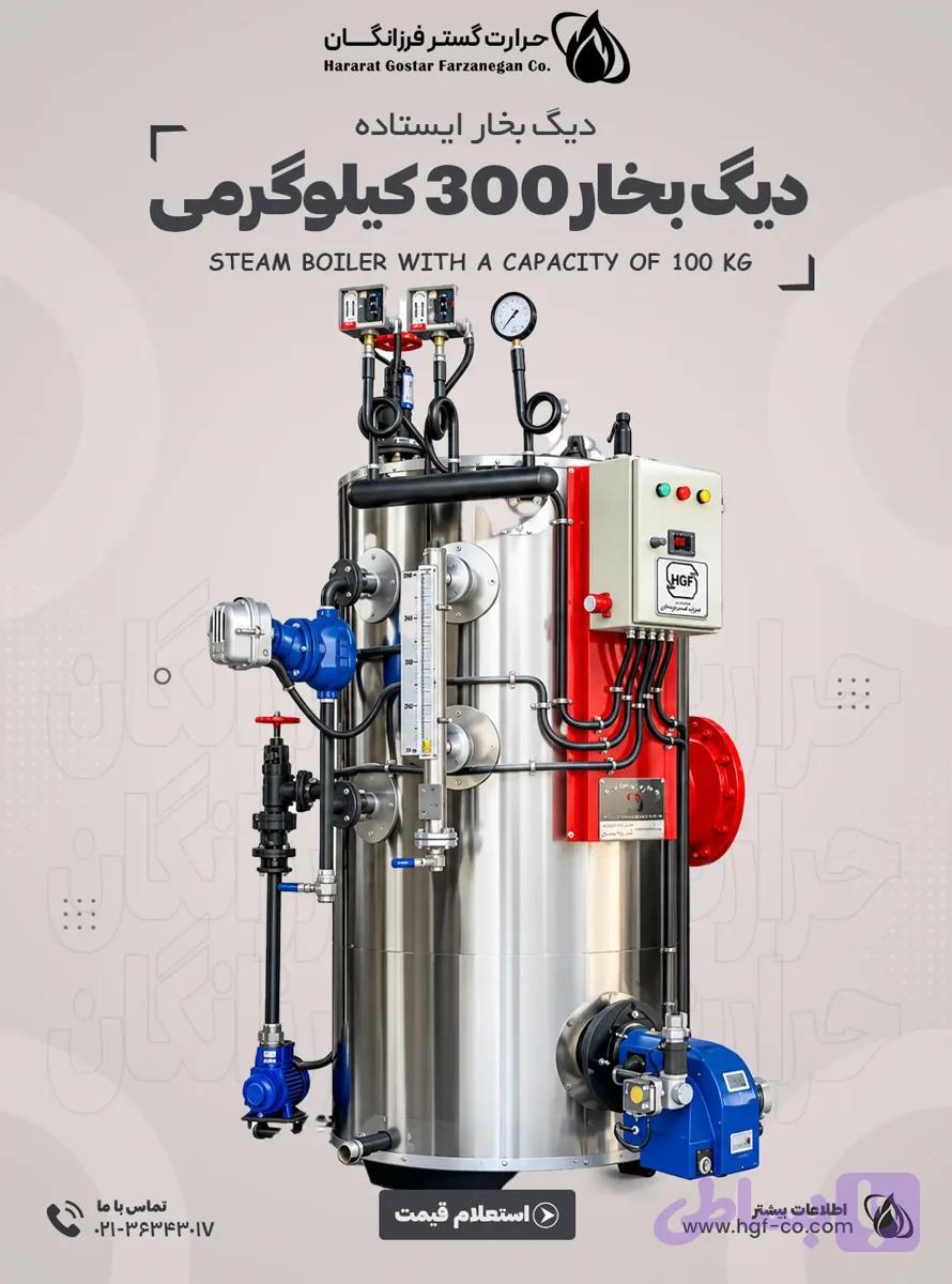 دیگ بخار 300 کیلوگرمی — تصویر 1