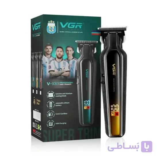 ماشین اصلاح موی سر و صورت ‌VGR مدل V-930