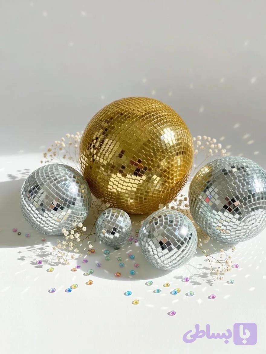 دیسکو بال قطر ۳،۵،۷،۱۰