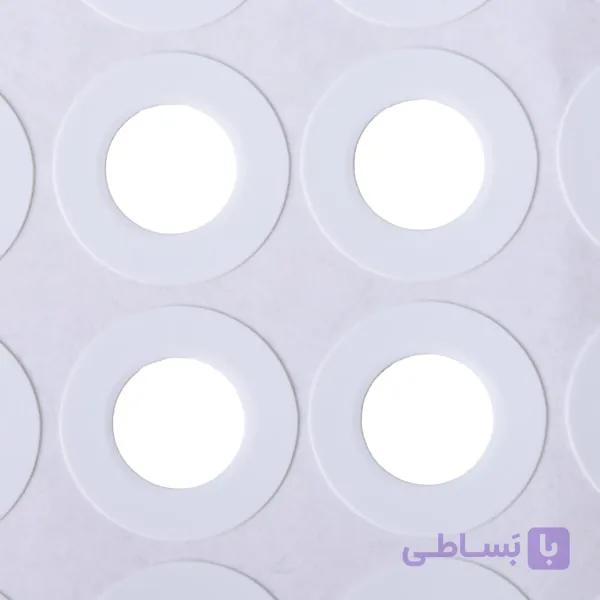 واشر سر باتری 18650 سرصاف – ورق 120 عددی — تصویر 1