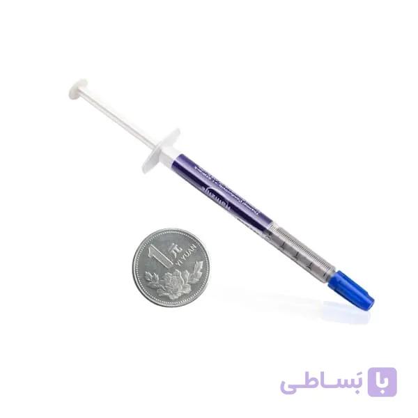 خمیر سیلیکون سرنگی هالنزای مدل Hainziye HY510 حجم 2.5 میلی لیتر – نقره ای — تصویر 1