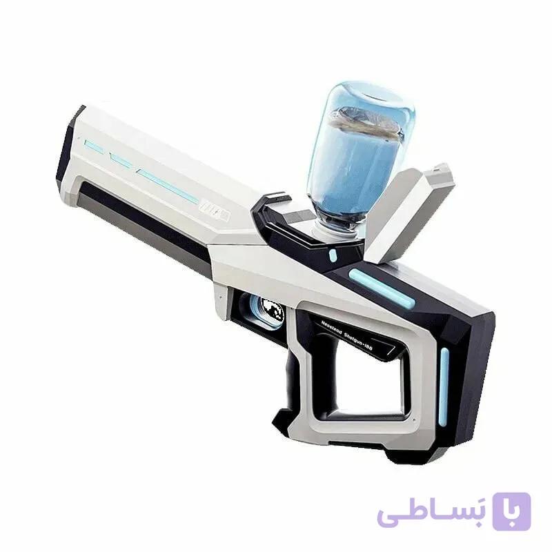 تفنگ آبپاش شارژی لیتیوم-یون چراغ دار مدل Ice Particles – مکش دار و دو مخزن — تصویر 1