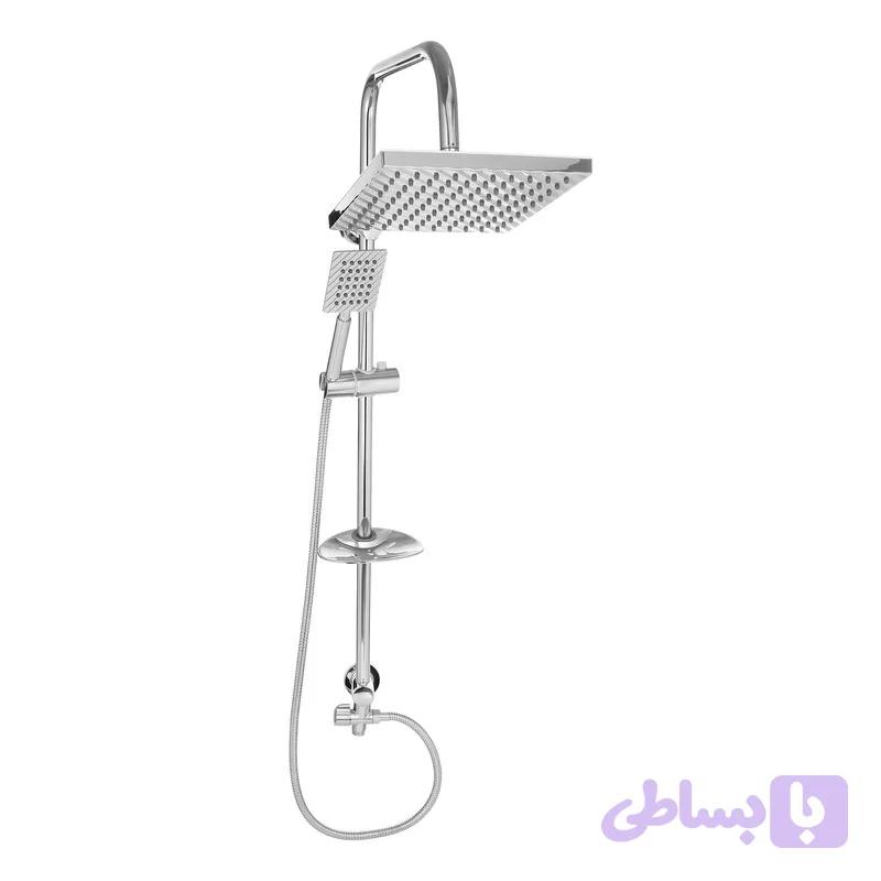 علم دوش حمام مدل مربع اقتصادی کد Pure-2s