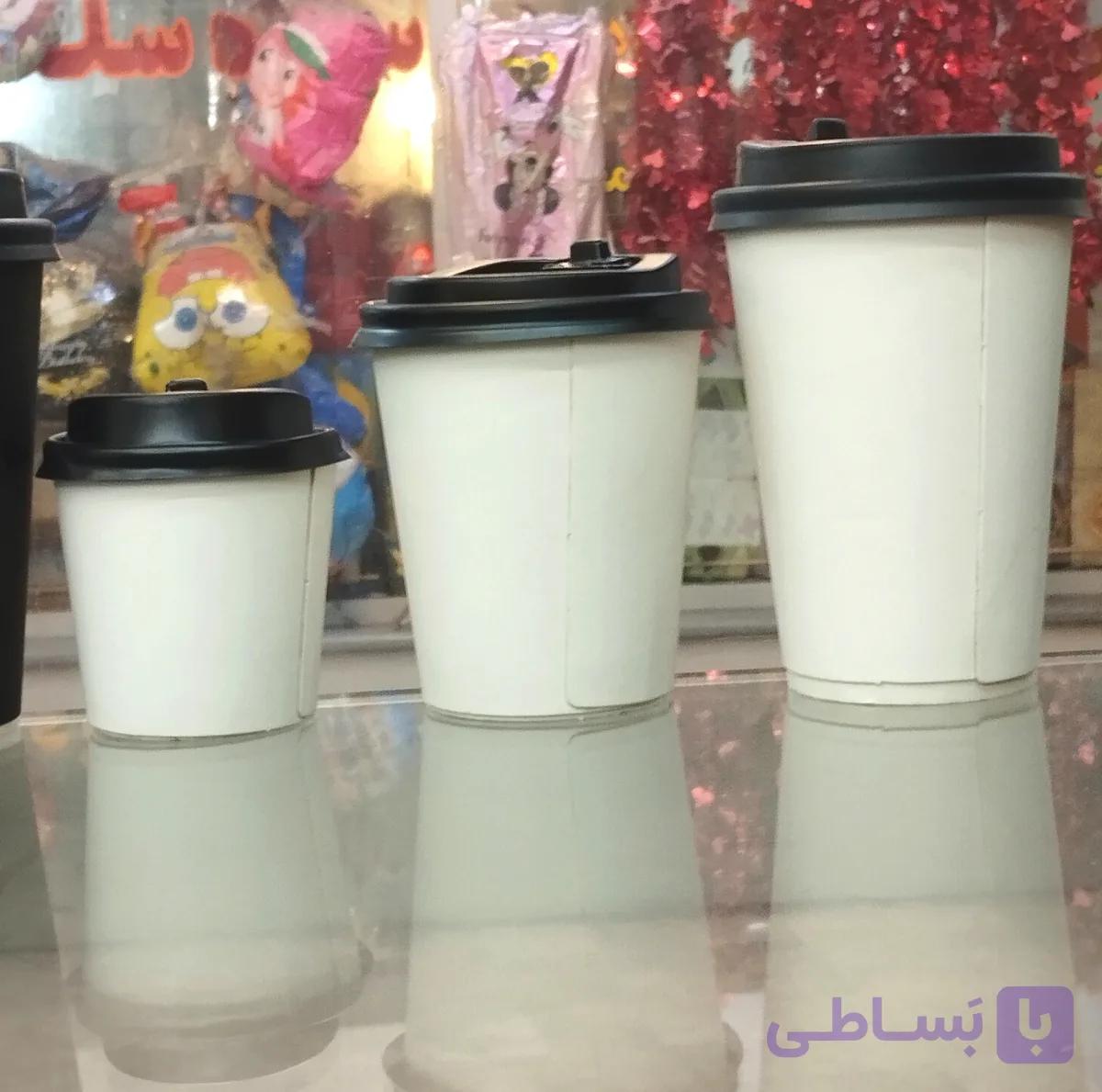 پک ویژه 500عددی لیوان های سفید سه جداره