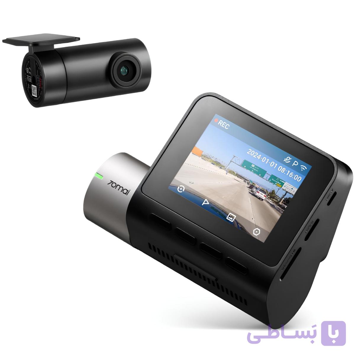 دوربین فیلم برداری خودرو شیائومی مدل 70mai A510 با دوربین عقب — تصویر 1