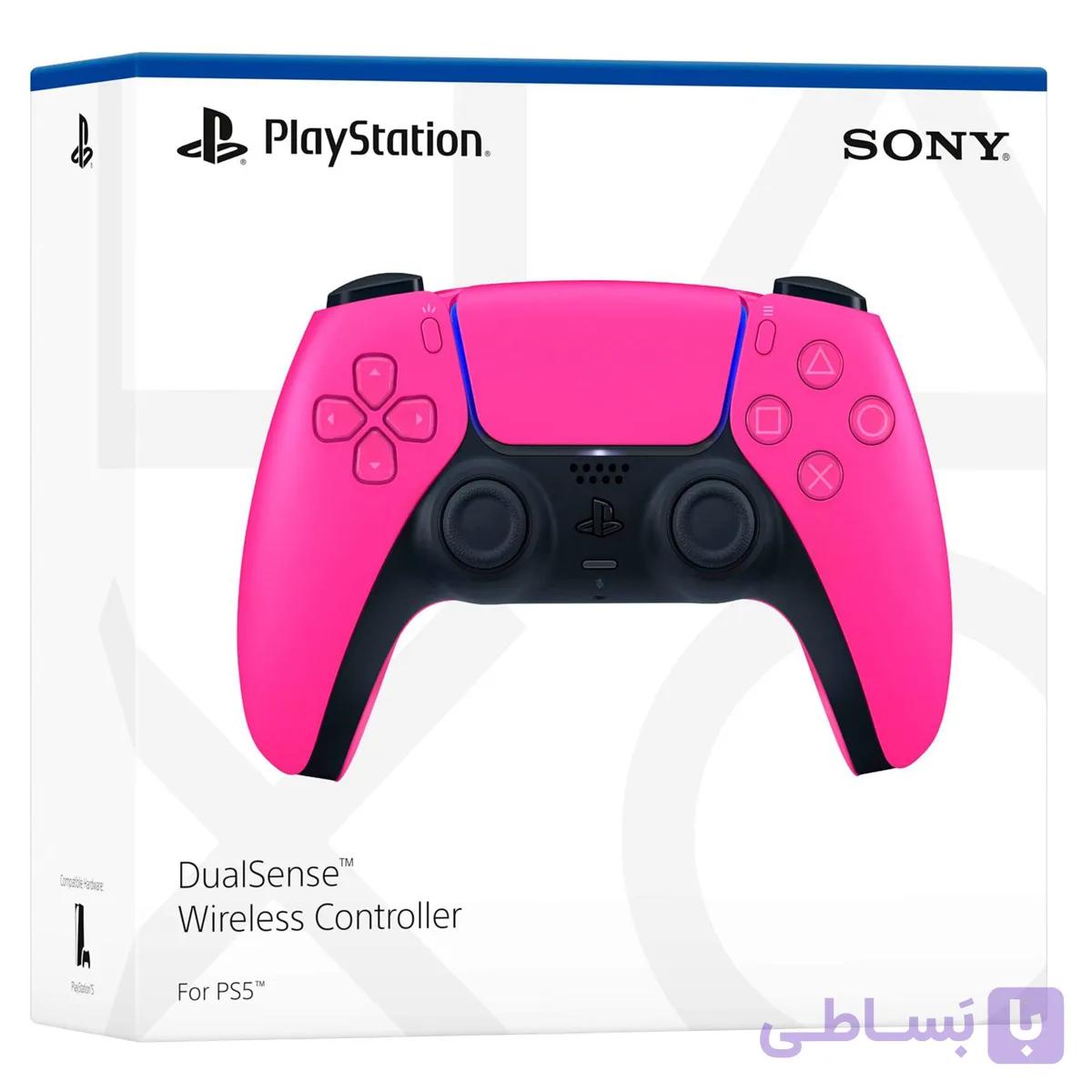 دسته بازی سونی صورتی PS5 DualSense ا Sony PS5 DualSense Nova Pink(پک اصلی وپلمپ) — تصویر 1