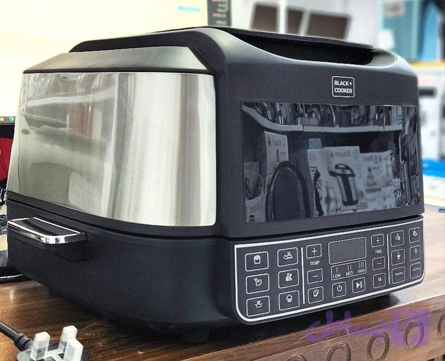 سرخ کن و گریل آرام پز و پلوپز بلک کوکر مدل BC-08GAF BLACK COOKER +