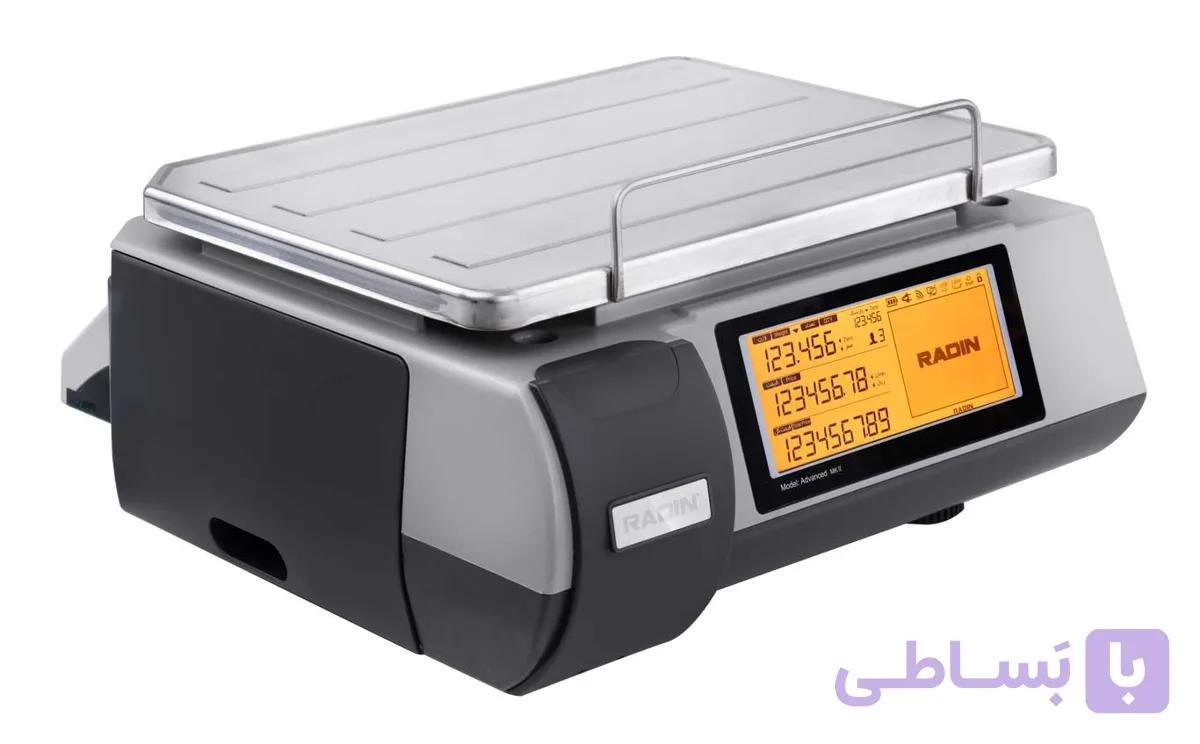 ترازوی رادین 40کیلویی لیبل پرینتر مدل  MKII-B/wi -fi