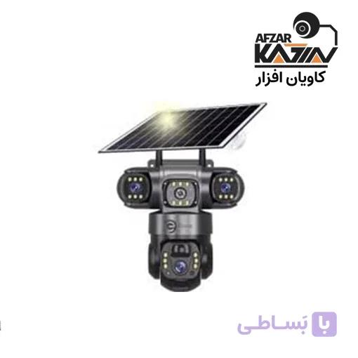 دوربین مینی اسپید دام سیم‌کارتی ۳ لنز O-KAM مدل TZ3 (Full Intelligence)