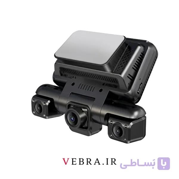 دوربین ثبت وقایع چهار لنز XUOIB I9 Pro (نسل جدید TiESFONG) به همراه هارد وایرکیت P7، کارت حافظه 128 گیگ و فیلتر CPL