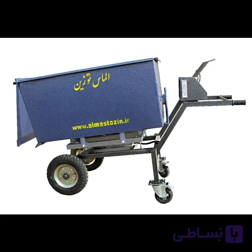 باسکول فرغونی ۶۰۰کیلویی چهار چرخ الماس توزین