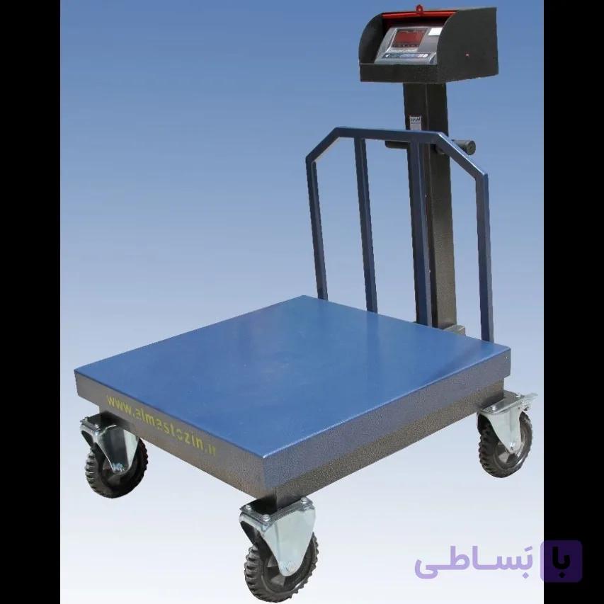 باسکول 700کیلویی چرخدار الماس توزین