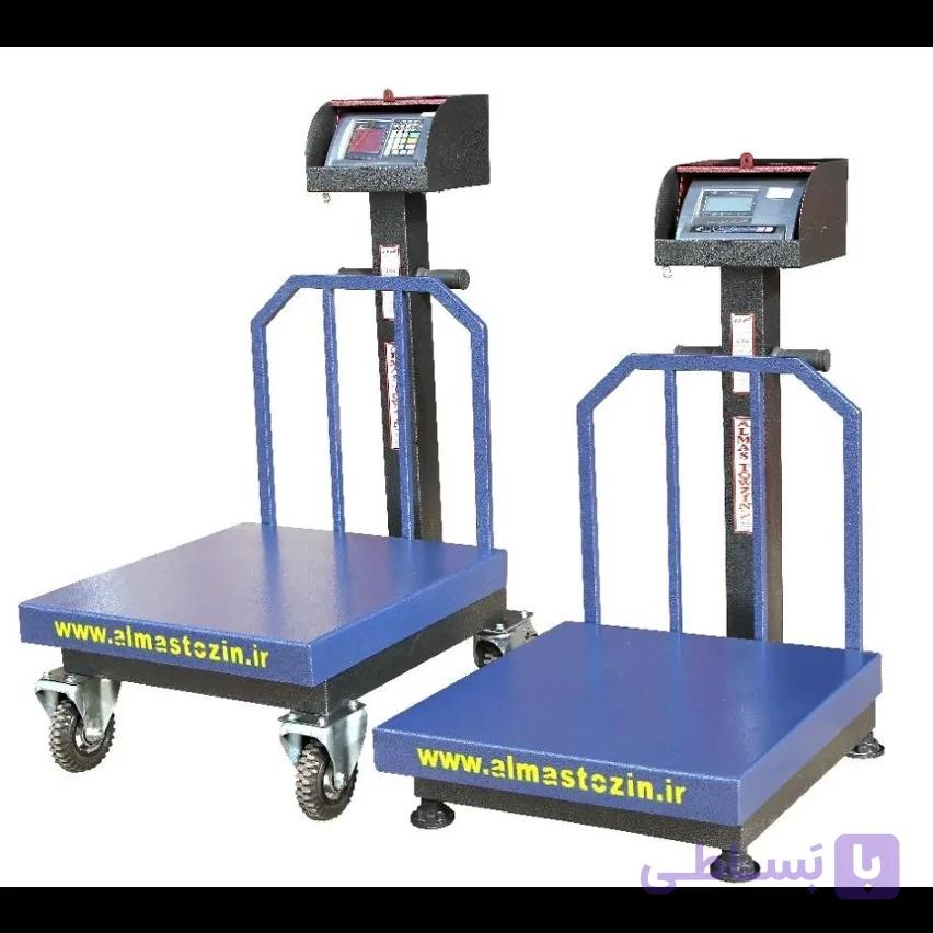 باسکول 600کیلویی چرخدار الماس توزین AT 600 W