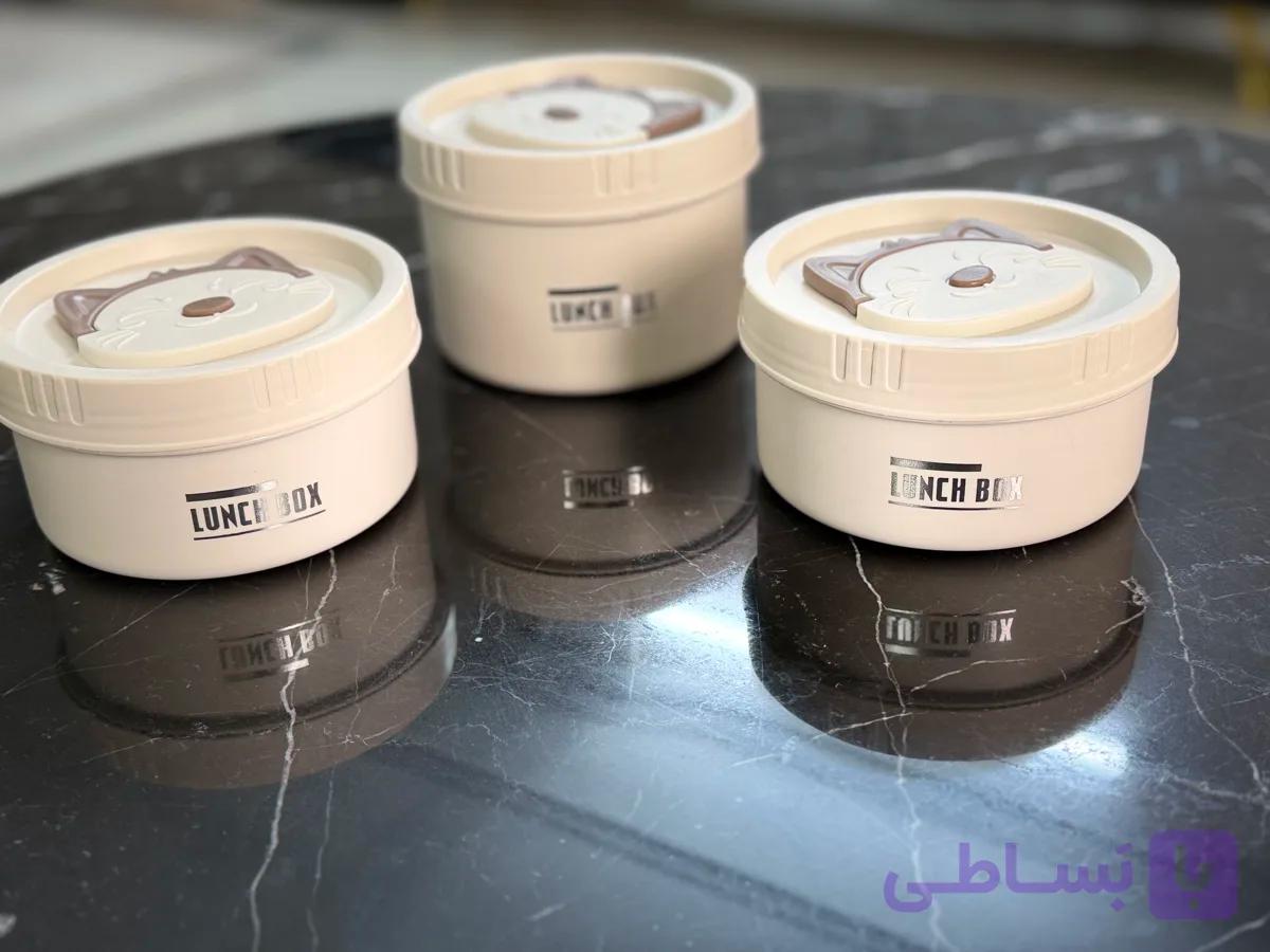لانچ باکس،ظرف غذای ۳طبقه