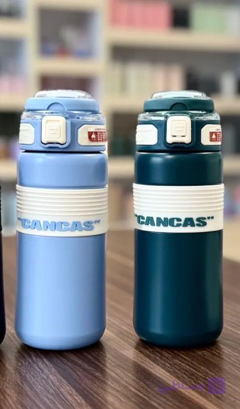 قمقمه ی داخل استیل ورزشی برند CANCAS