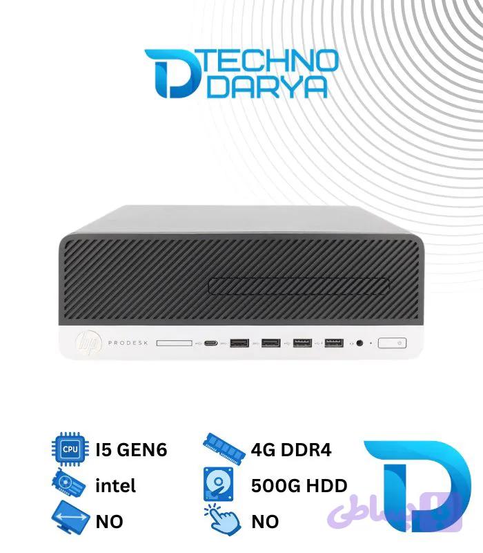 مینی کیس استوک HP G3 600 | Core i5 gen6 | 4GB | 500 HDD — تصویر 1