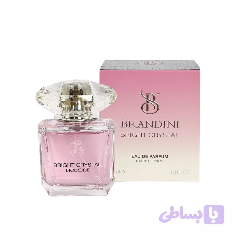 عطر جیبی زنانه برندینی مدل Crystal bright حجم 33 میلی لیتر